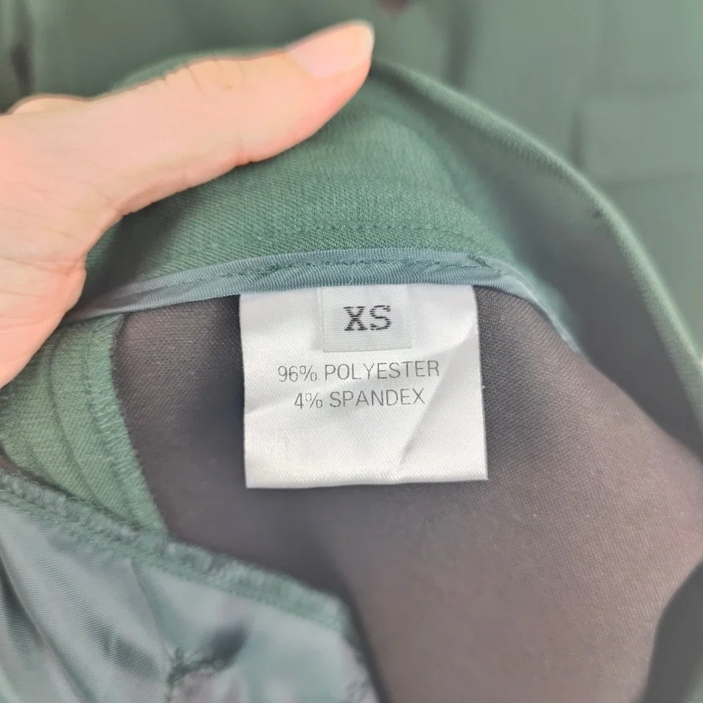 The Frankie Shop Bea Blazer Pants Suit Set Womens‎ XS Green Minimalist Modern
